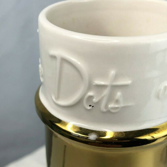 Three Dots and a Dash Golden Bamboo Stalk Tiki Farm Mug Pin Swizzle Chicago 2013 - Picture 8 of 14